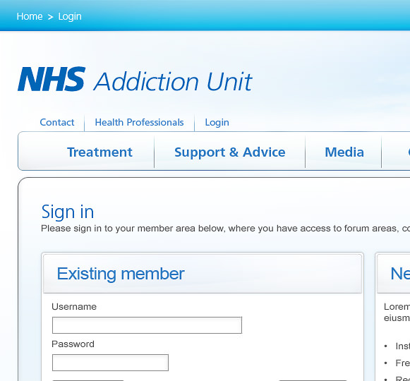 NHS Addiction Unit